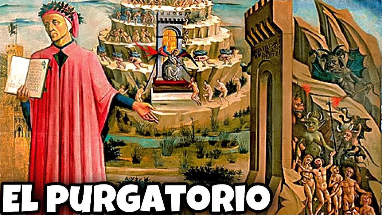 El purgatorio Dante: Las 7 Terrazas Purgatorio - La Divina -