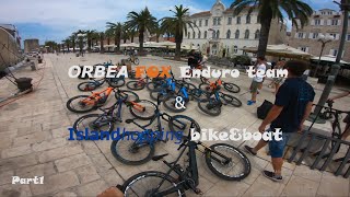 THIS IS MY REAL JOB! - Guiding Orbea FOX Enduro Team @ IslandHopping Bike&Boat CROATIA - 1 part