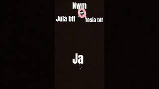 jestem najnisza z moich bff i najmłodcza bo mam 8lat a one 9xd