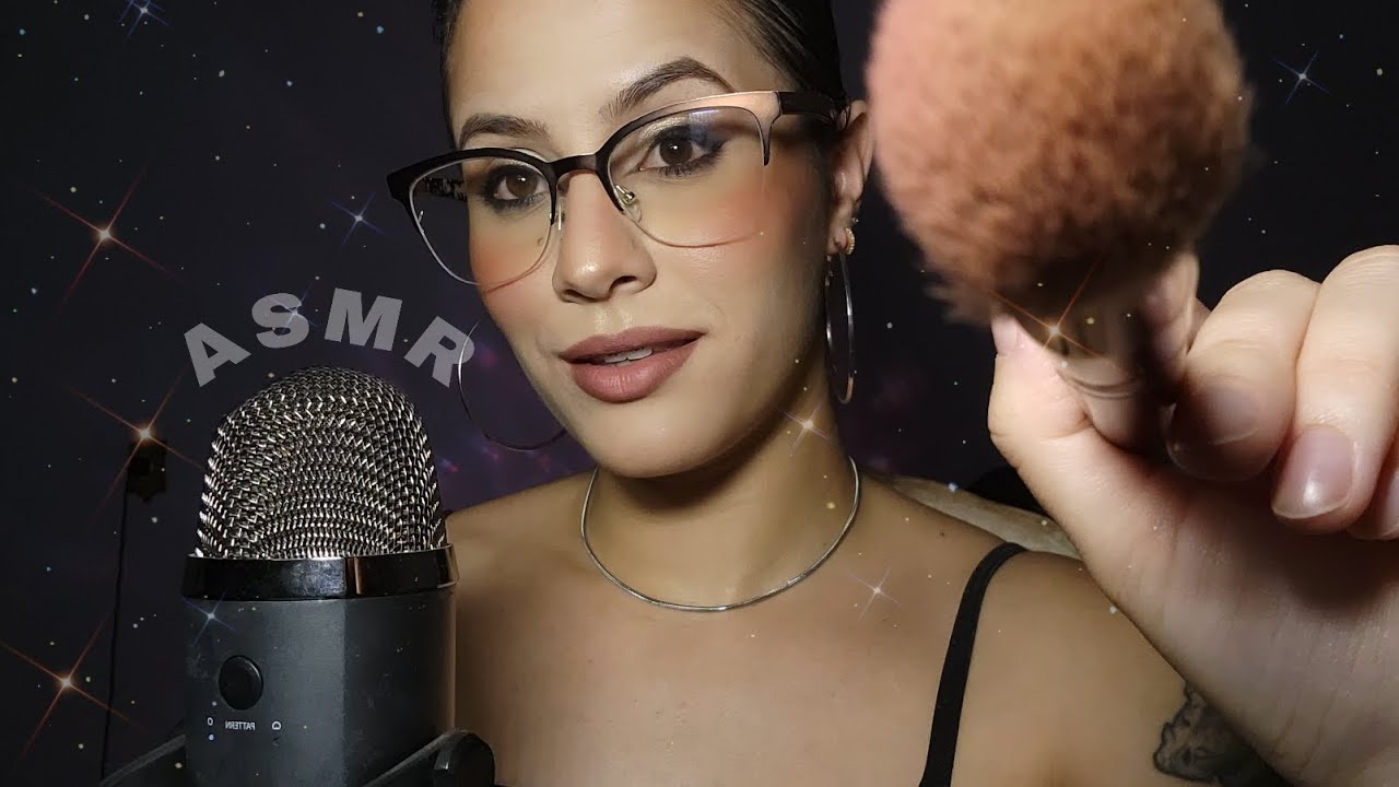 ASMR Raíz -✨️ Sons de Boca + Câmera Brushing ✨️