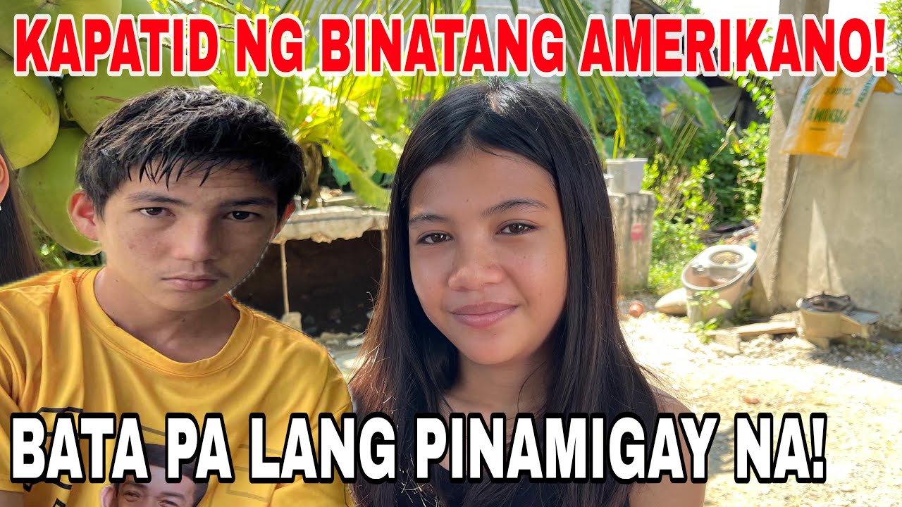 KAPATID NG BINATANG AMERIKANO! BATA PA LANG PINAMIGAY NA!