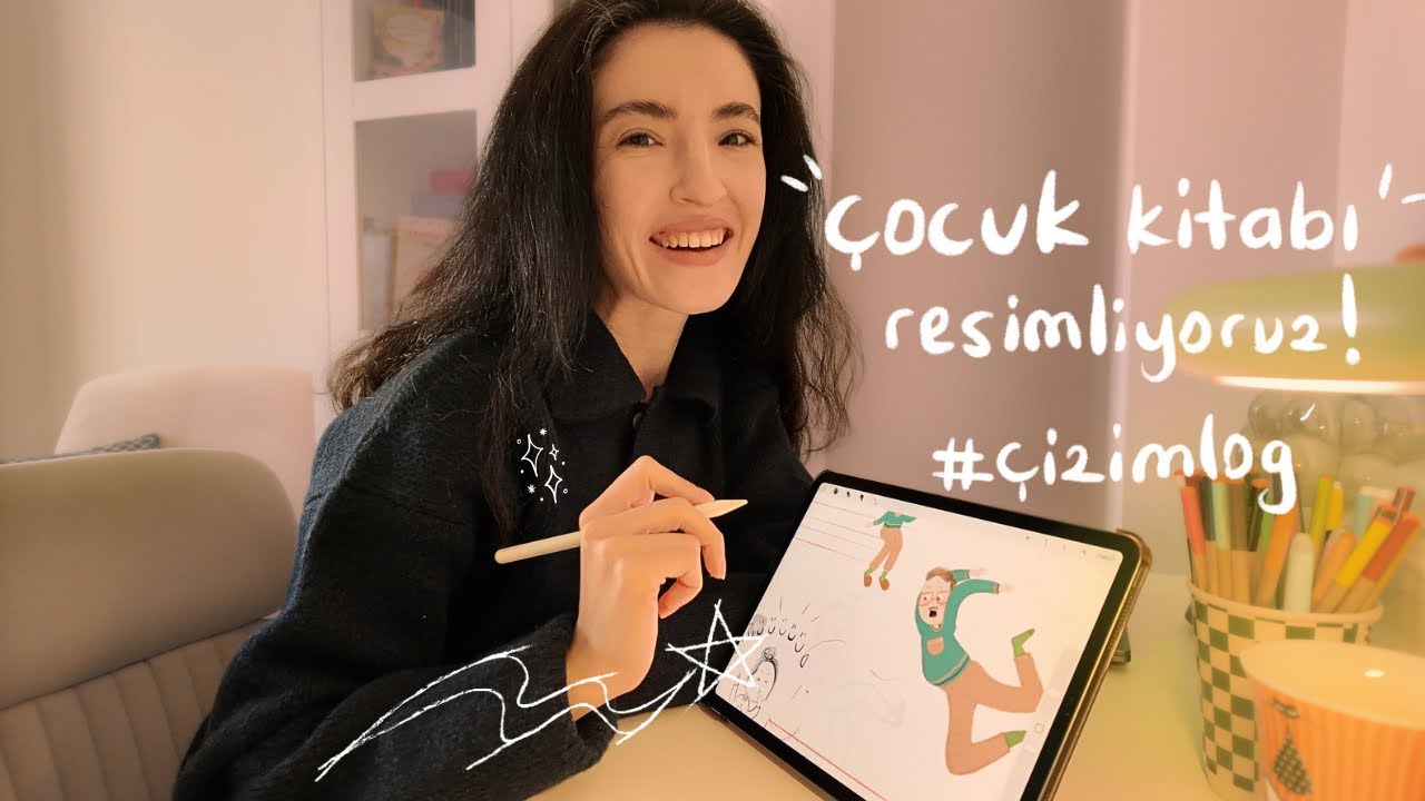Çocuk Kitabı Resimliyoruz | Revizeler, Renklendirme & Bir Çocuk Kitabı Çizerinin Günleri