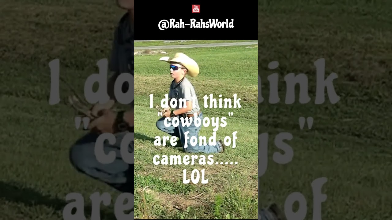 🤠CAMERA SHY COWBOY