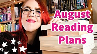 August TBR! Book clubs, historical romance, and adult fantasy!