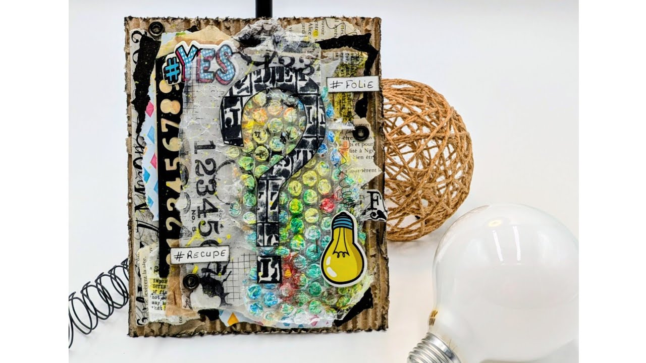 Récupe + ma folie = créa 🤪🤪😜