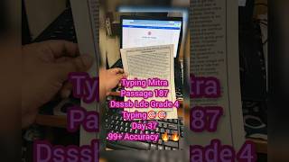 Dsssb Ldc Grade 4 Typing Day - 37🔥🔥#dsssb #grade4 #typing #shortvideo #shorts #typing #steno #neet