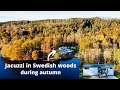 Swedish Autumn 2021 | Exotic stay at Evika with Jacuzzi | Swedish Woods | Gothenburg