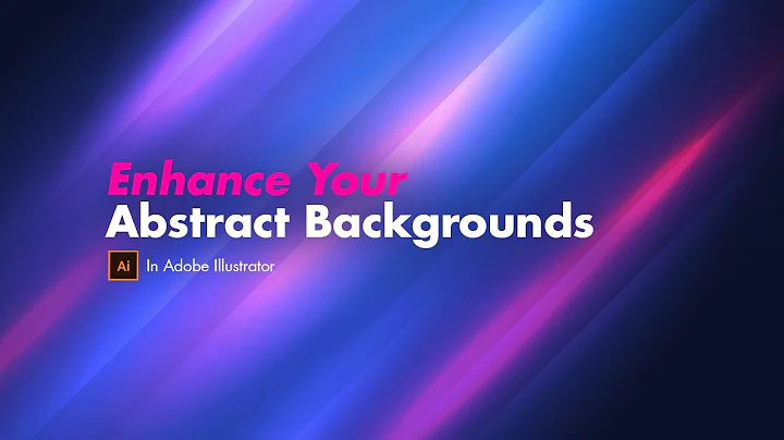 Abstract Background Design in Adobe Illustrator - Step-by-Step Tutorial
