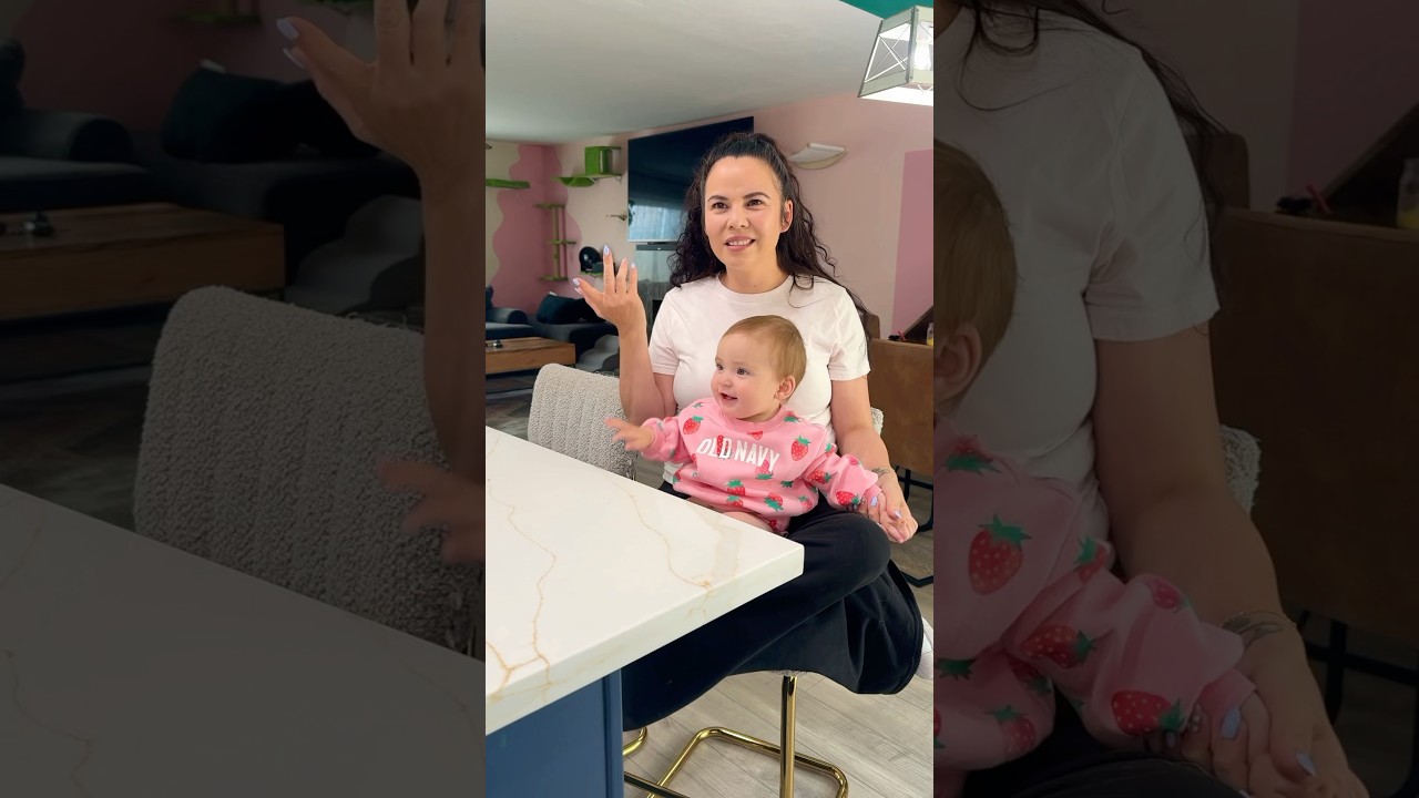 I keep forgetting there’s a baby here now 😆