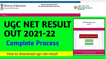 Ugc net result download 2022. ugc net sanskrit result 2022. how to check ugc net result 2022