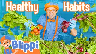 Blippi Learns Healthy Habits for Kids | Blippi Full Episodes | Emotions and Feelings