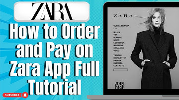 How to Order and Pay on Zara App Full Tutorial