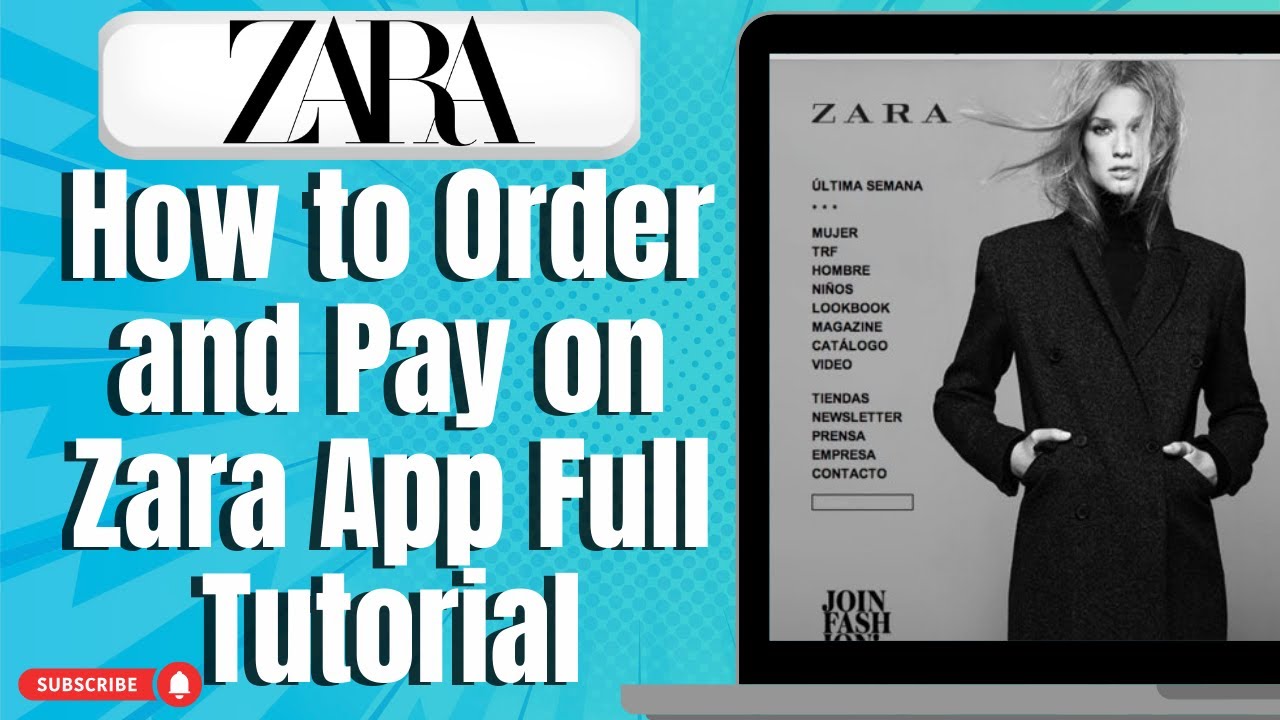 How to Order and Pay on Zara App Full Tutorial