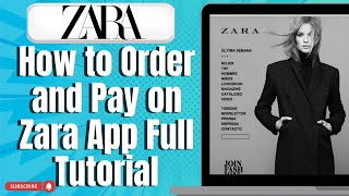 How to Order and Pay on Zara App Full Tutorial screenshot 1