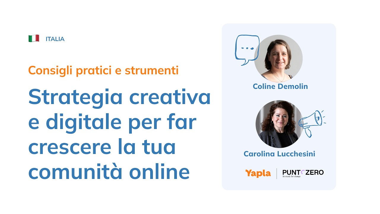 Strategia creativa e digitale per far crescere la tua comunità nonprofit online