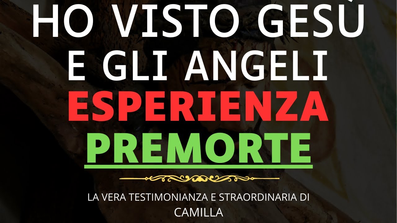 HO VISTO GESÙ E GLI ANGELI - LA SCONVOLGENTE TESTIMONIANZA DI CAMILLA ...