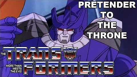 Transformers G1 Returns "Pretender to the Throne" Full Episode 1st Draft (Unofficial Demo, Read Desc