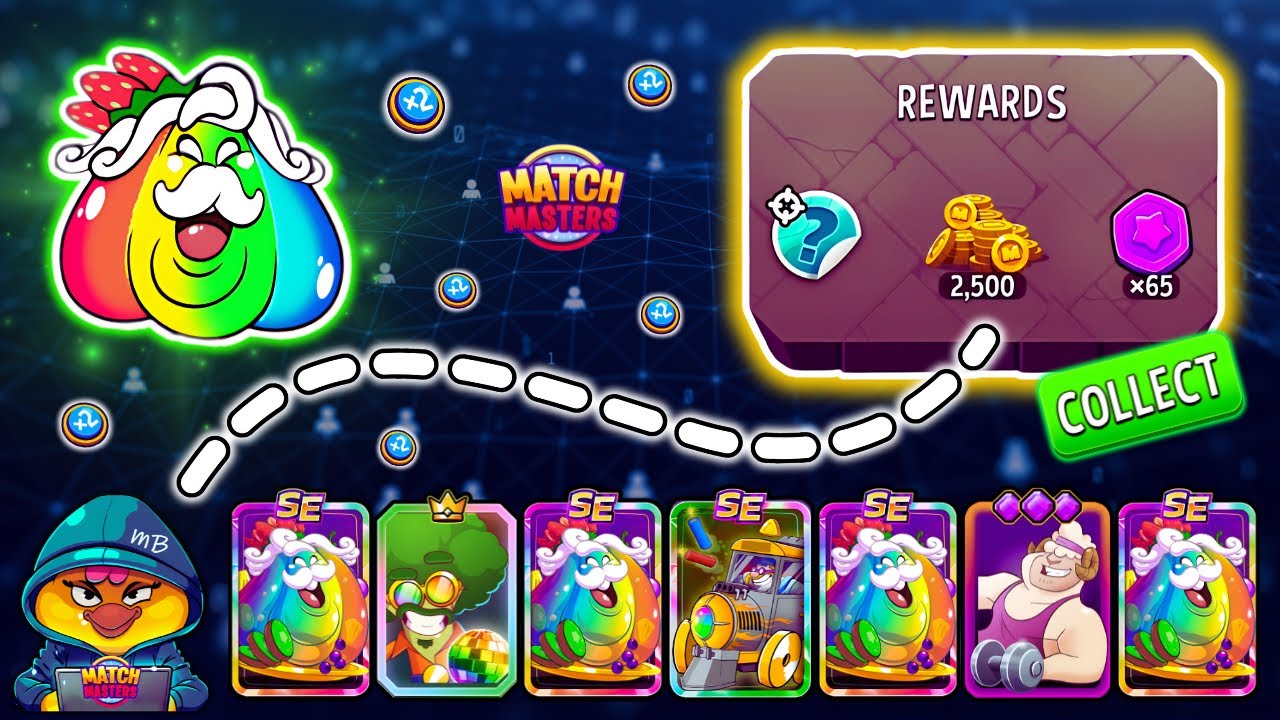UNSTOPPABLE JELLY WENT TO ADVENTURE on MOVES MULTIPLIER RAINBOW🔥 MATCH MASTERS