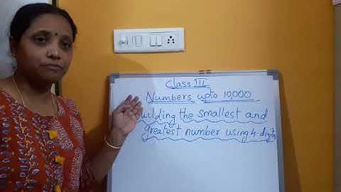 Building the smallest and the greatest numbers using 4 digit numbers