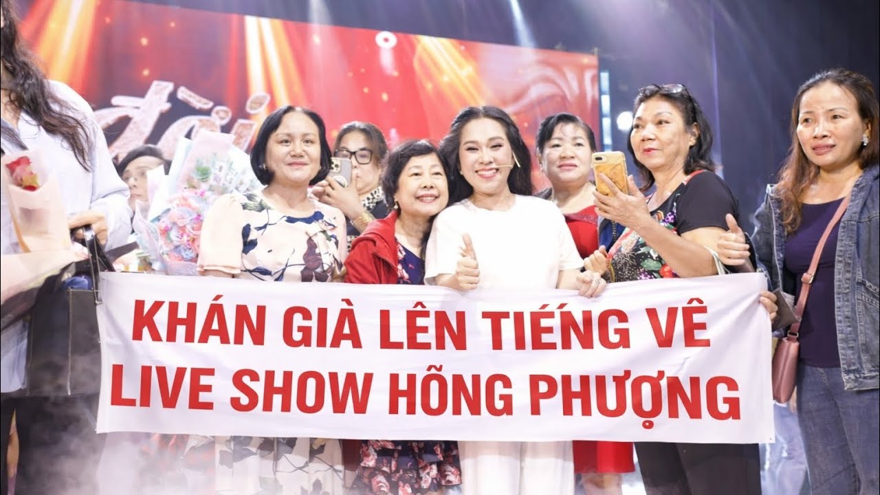 Khán giả lên tiếng về live show Hồng Phượng 