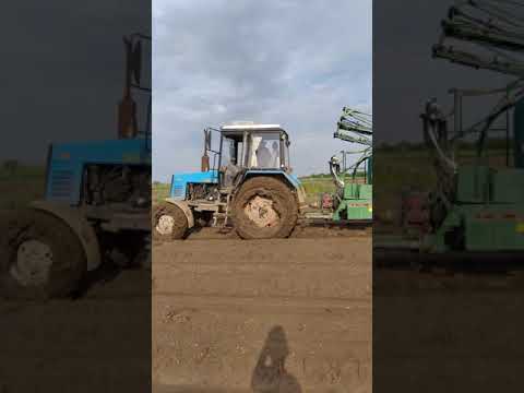 Застрял трактор мтз