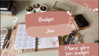 Budget de juin  Enveloppes budget