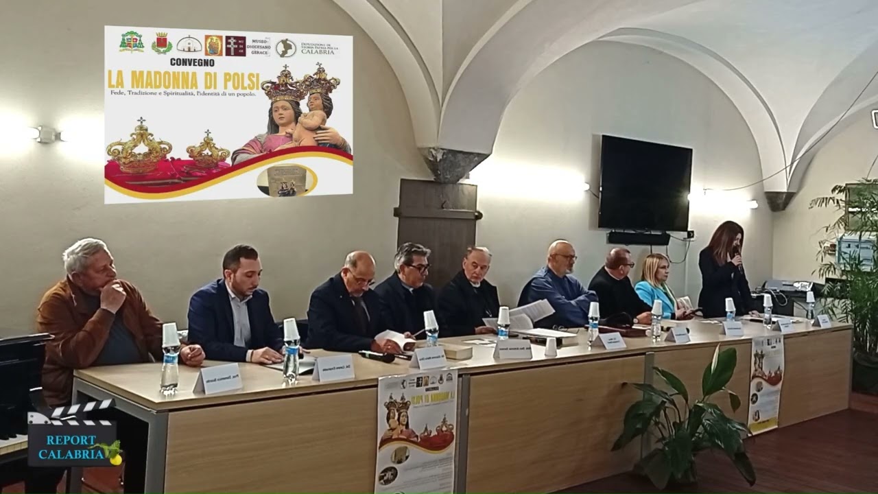 REPORT CALABRIA: INTERVENTO DI DON ANTONIO SCORDO AL CONVEGNO SULLA MADONNA DI POLSI A GIOIA TAURO