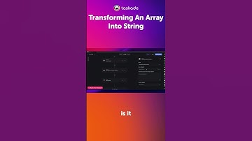Convert Arrays into Strings Easily