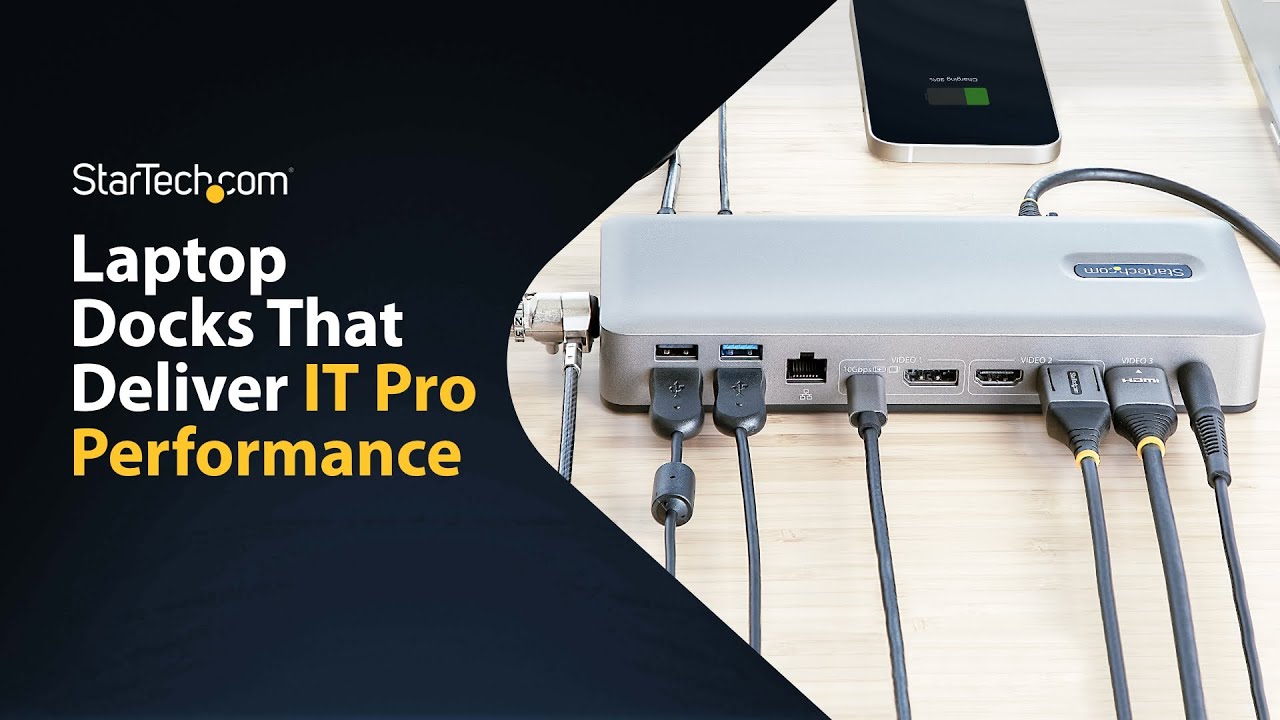 What Differentiates an IT Pro Performance Laptop Docking Station? | StarTech.com