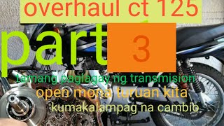 KAWASAKI BAJAJ CT 125 OVERHAUL PART 3 CHANGE MAIN DRIVE AND NEEDLE BEARING