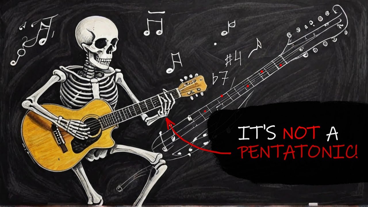 Master ALL major modes on guitar using ONE skeleton