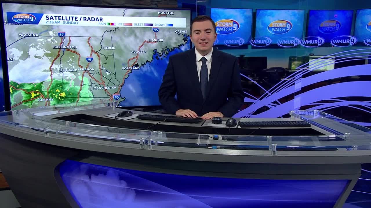 Video: Some rain Sunday and Monday; scattered snow showers possible on ...