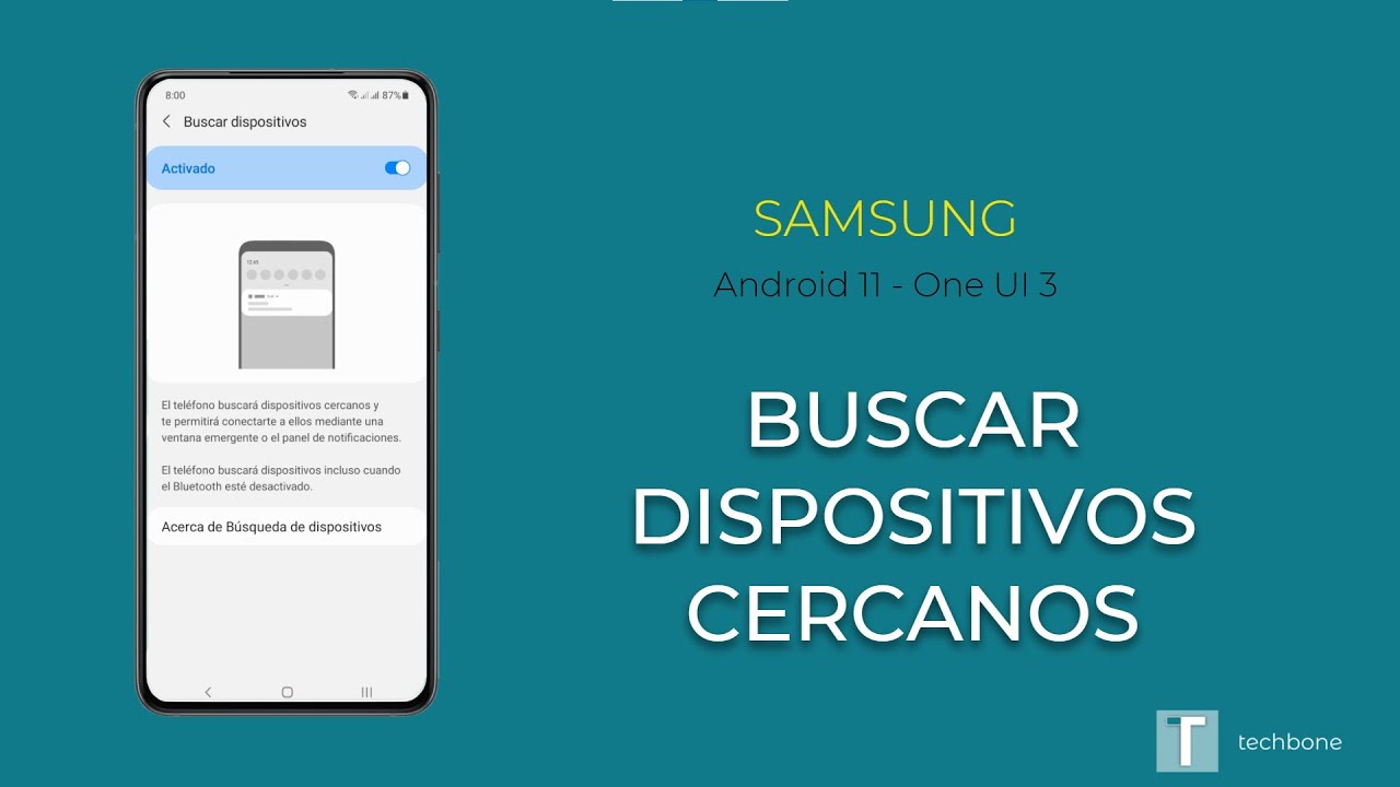 Buscar dispositivos cercanos Samsung [Android 11 One UI 3] YouTube
