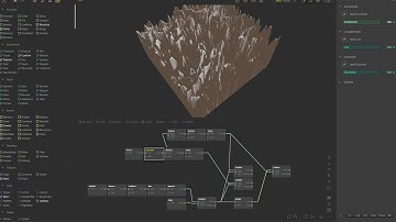 Quadspinner Gaea   Techniques:  Fracturing