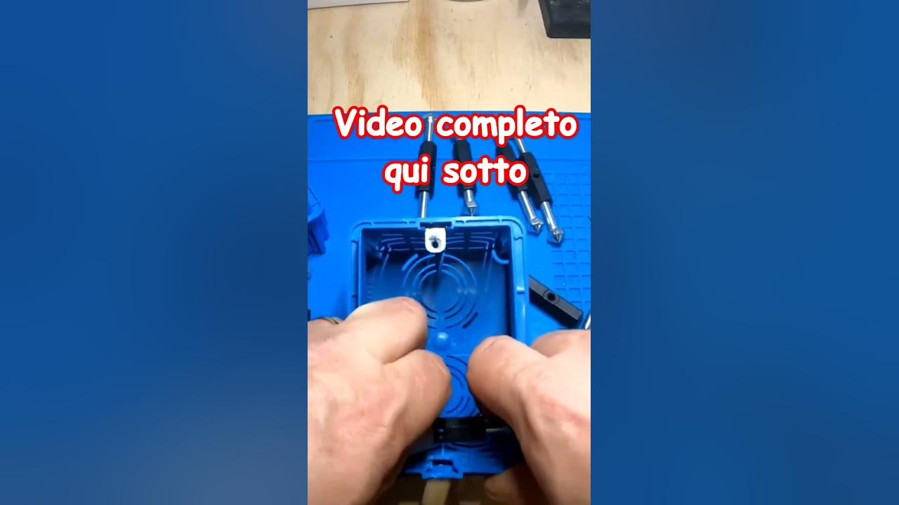 Come si fa riparare le scatole incassate. KIT Riparazione Cassetta  Elettrica per Scatola 503 504 . 