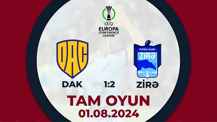 Dunayska Streda 1:2 Zirə | UEFA Konfrans Liqası, 2-ci təsnifat mərhələsi | TAM OYUN