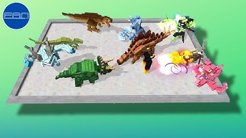 Merge Craftman - Dinosaur Merge: Block Fighting