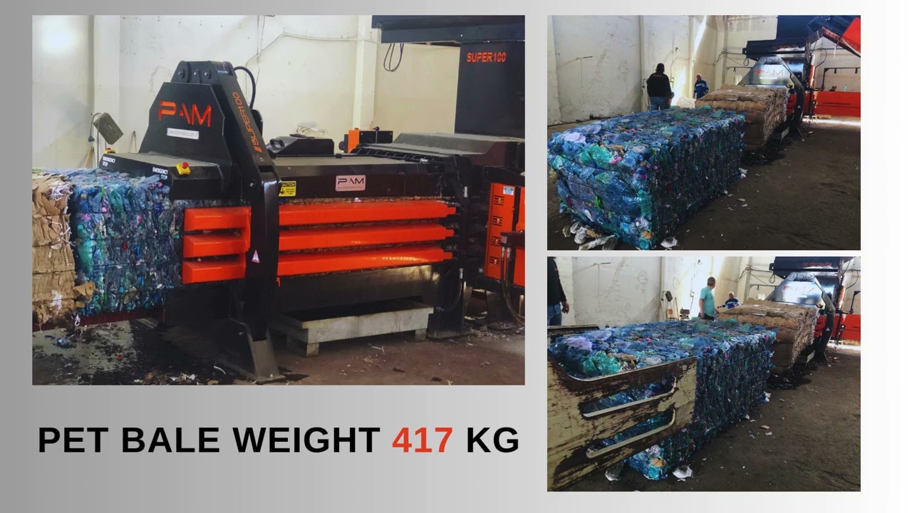 PLAN MAKINA   PAM FULL AUTO HORIZONTAL BALER SUPER 100