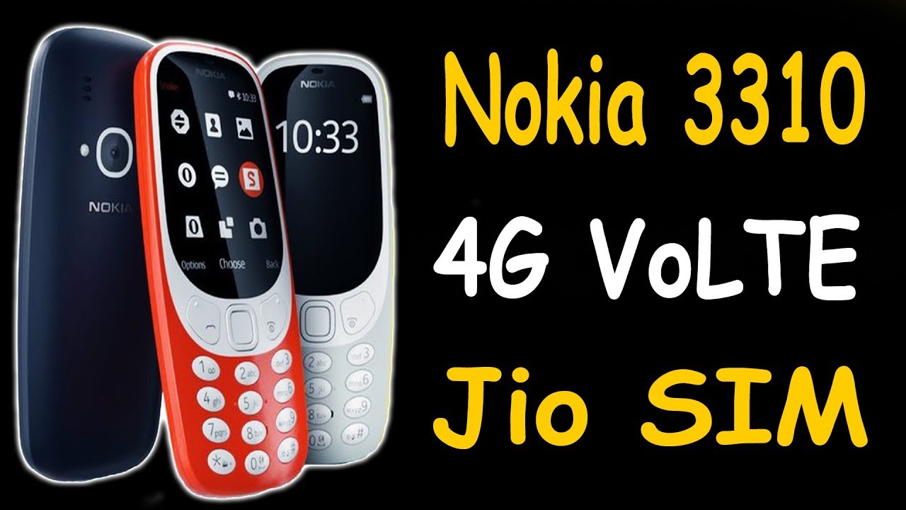 Nokia 3310 Now Available 4G Volte With Jio Sim Jio Phone Killer Nokia 3310 ?