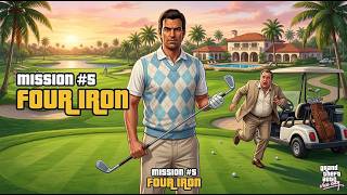 GTA Vice City Mission #5: Four Iron | Eliminate the Golf Course Target | Full Walkthrough HD screenshot 5