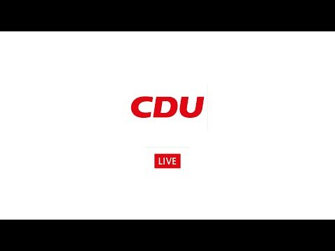 cdu univalle CDU.TV LIVE mit Pressestatement mit @Manfred Weber und @Annegret Kramp-Karrenbauer