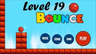 Bounce classic level 19 - Bounce classic HUD games screenshot 3