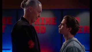 Robby Confronts Terry Silver And Kim Da Eun. Cobra Kai Season 5.