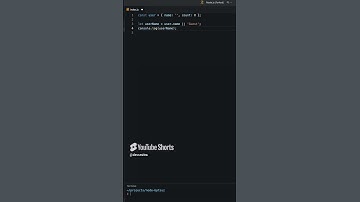 Nullish coalescing operator (??) | BitBuddy #shorts #JS #frontend #webdevelopment #news
