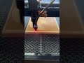 이O화 고객님, 레이저커팅기 가공테스트 / 목재 각인 #shorts