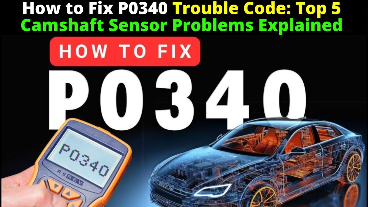 How to Fix P0340 Trouble Code Top 5 Camshaft Sensor Problems Explained ...