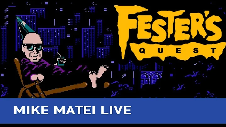 Festers Quest (NES) Part 2 - Mike Matei Live