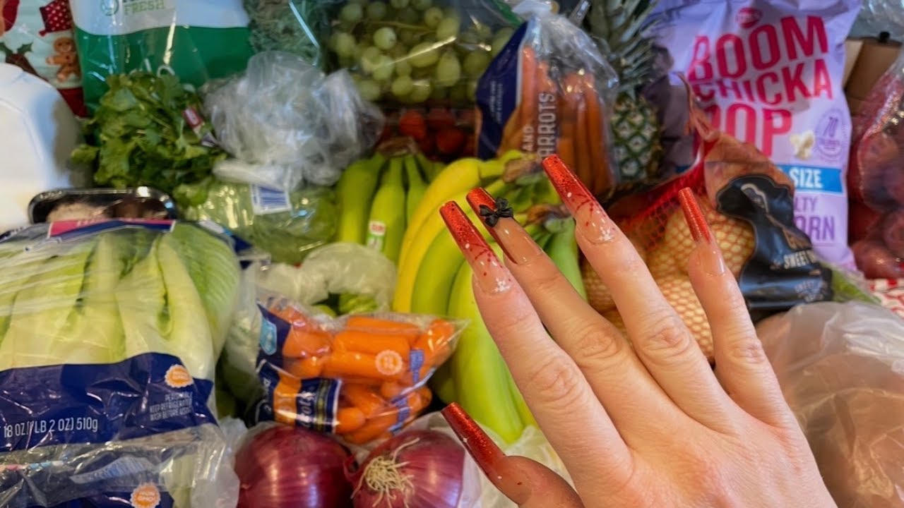 Еженедельная ASMR-покупка продуктов 🥜