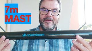 Spiderbeams Light 7m Antenna Mast Review.