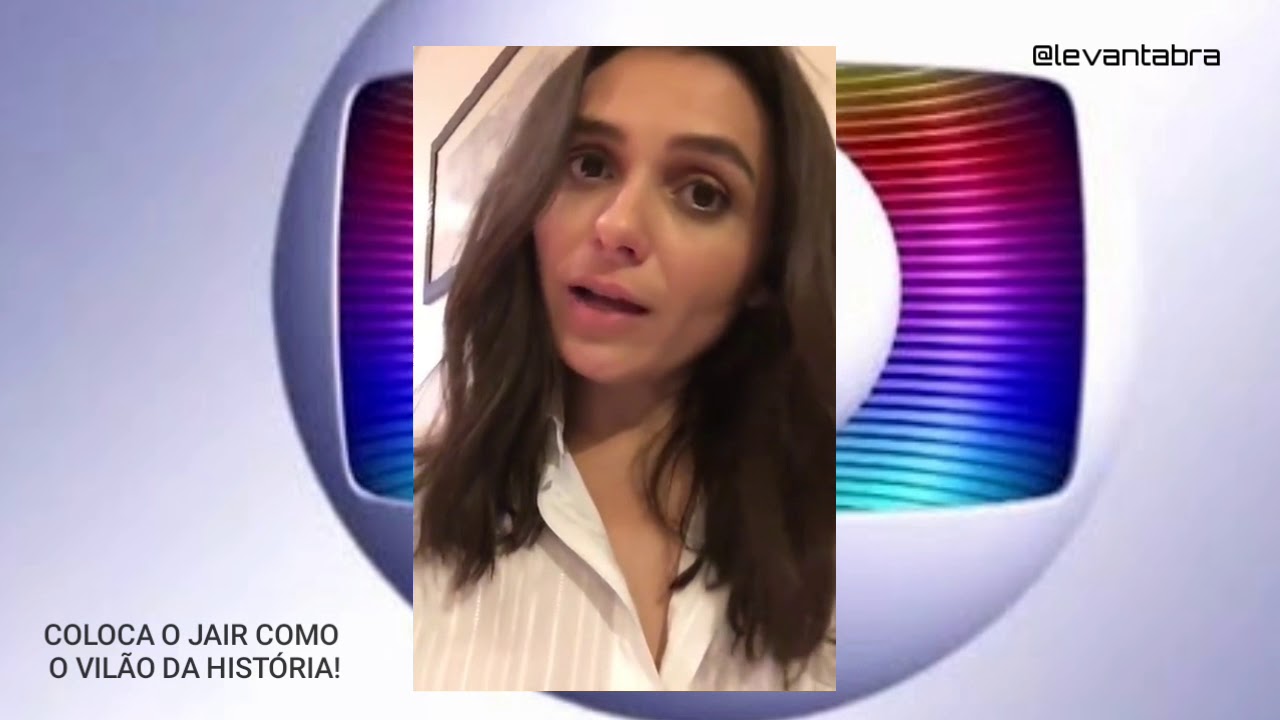 MÔNICA IOZZI ATACA O BOLSONARO, MAS, LEVA INVERTIDA.